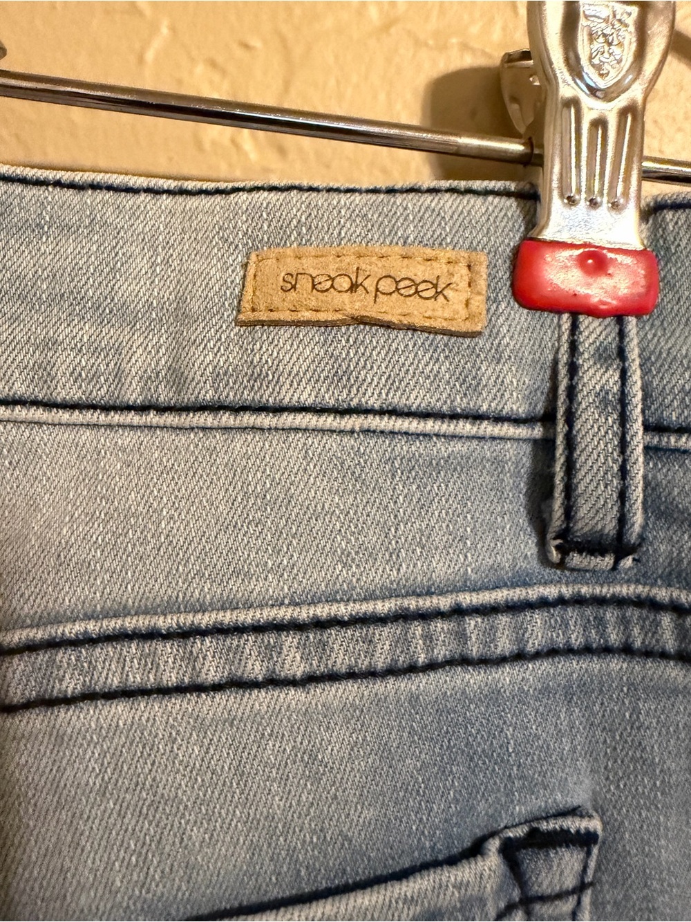 Sneak Peek high-rise cropped denim skinny jeans  new 29w/9 - Picture 4 of 8